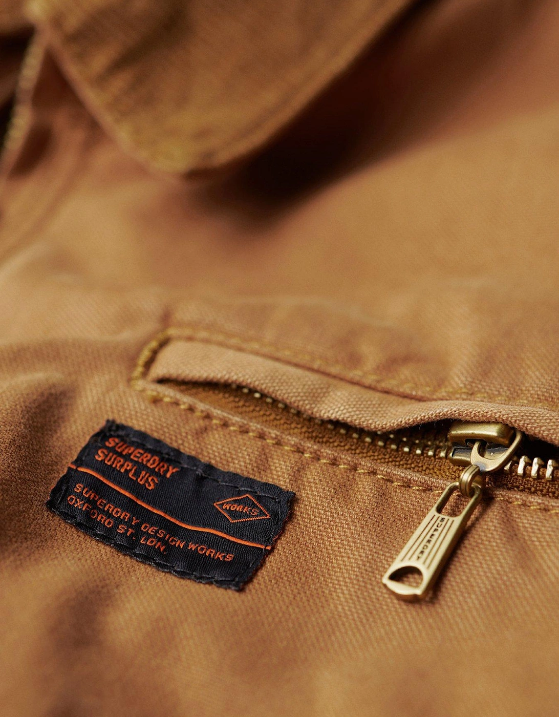 Surplus Ranch Worker Jacket - Brown