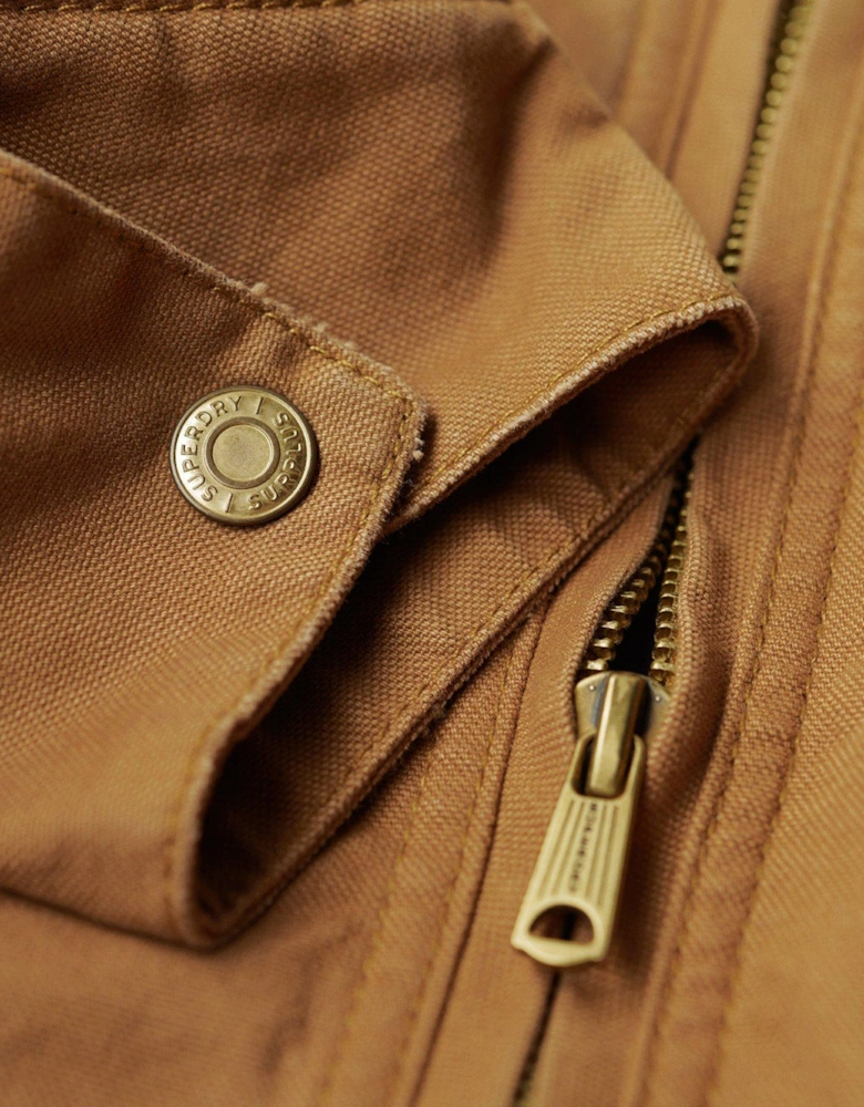 Surplus Ranch Worker Jacket - Brown