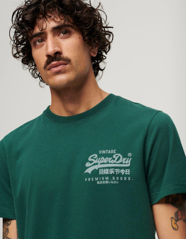 Classic Vintage Logo Heritage T-shirt - Dark Green