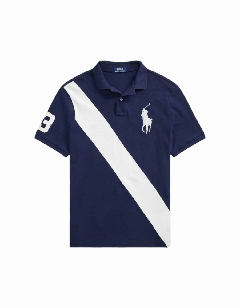 Polo Shirt 001 Newport Navy/White