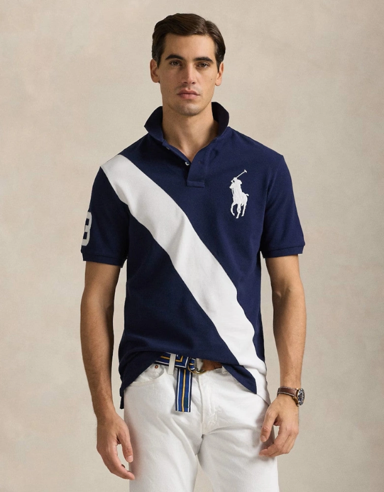 Polo Shirt 001 Newport Navy/White