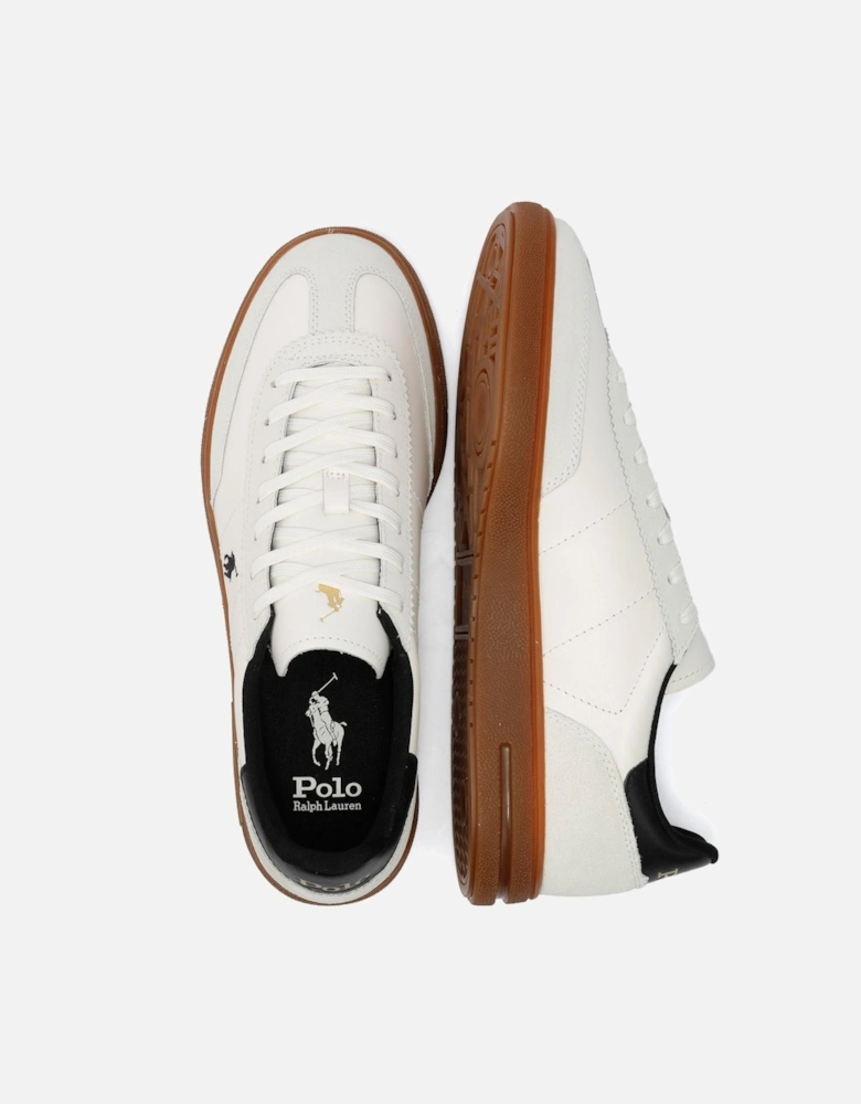 Bedford White/Black Trainers