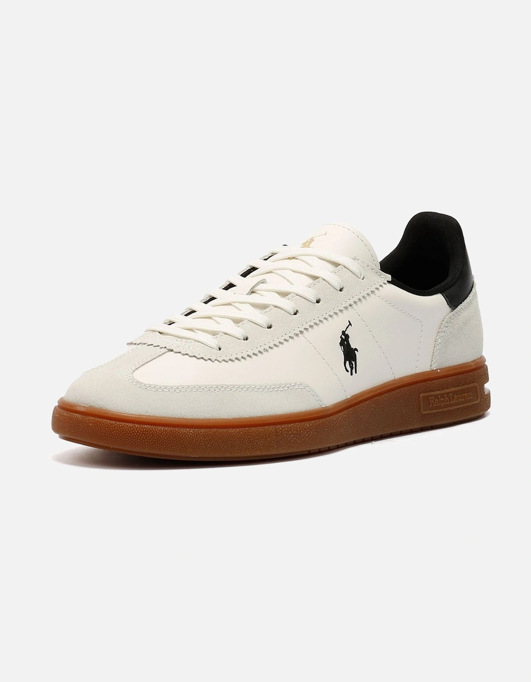 Bedford White/Black Trainers