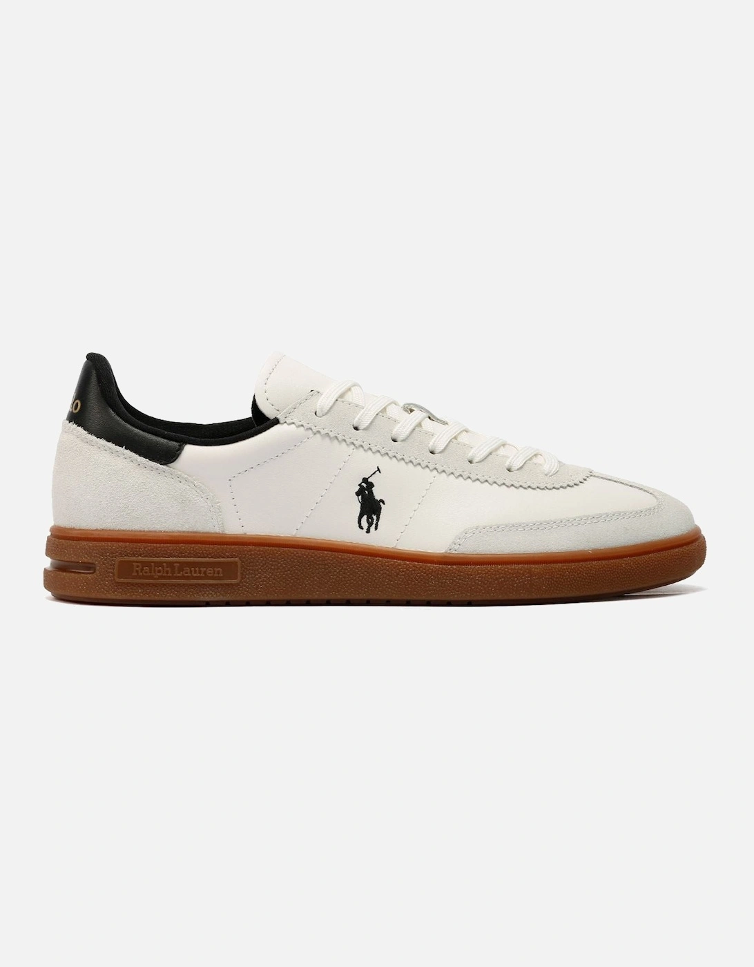 Bedford White/Black Trainers