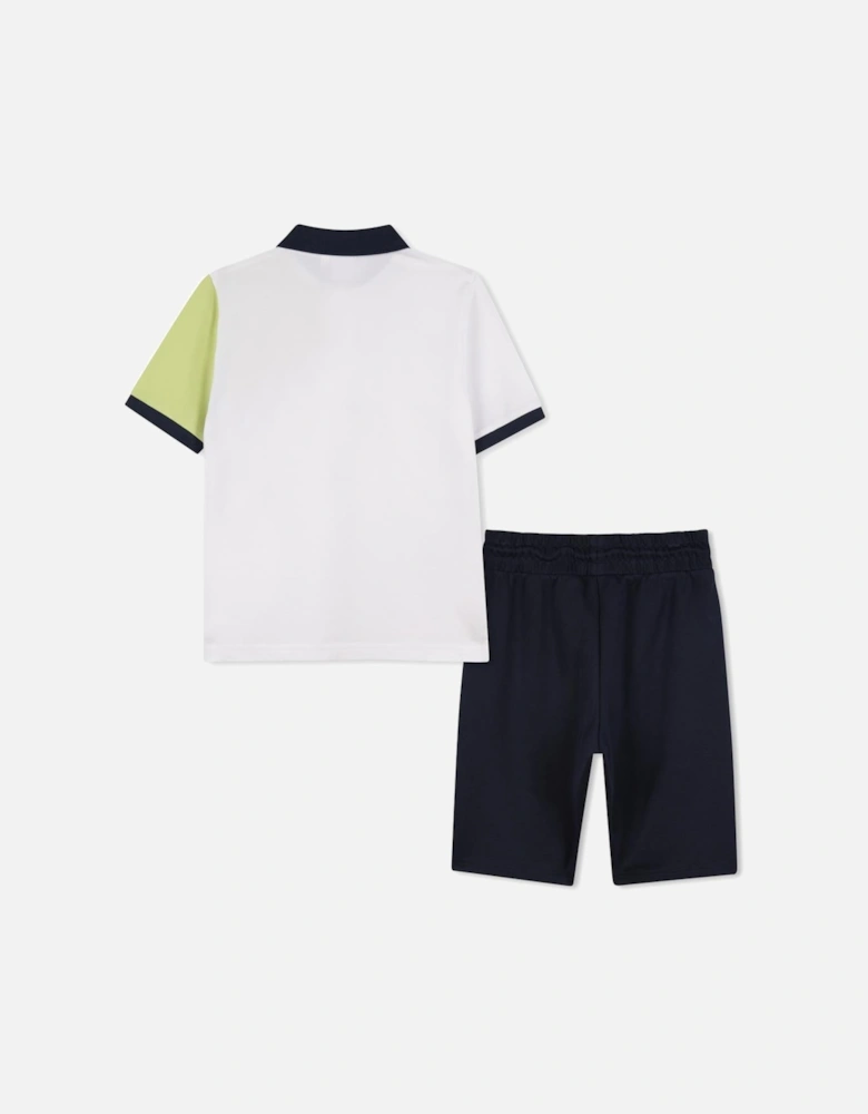 BOSS BOYS POLO SHORTS SET J52065