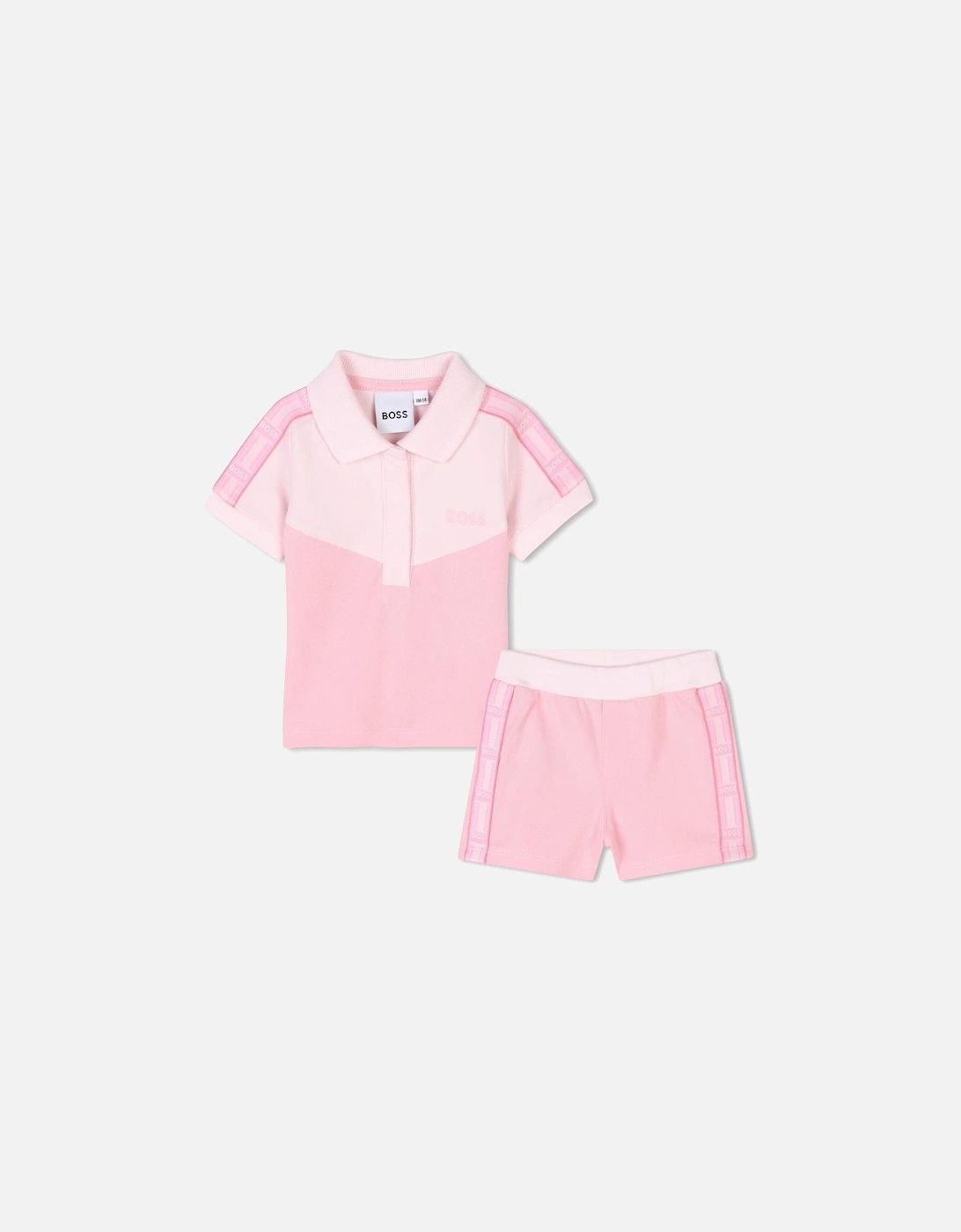 BOSS NEWBORN PINK BABY GIRL SET J52195, 4 of 3