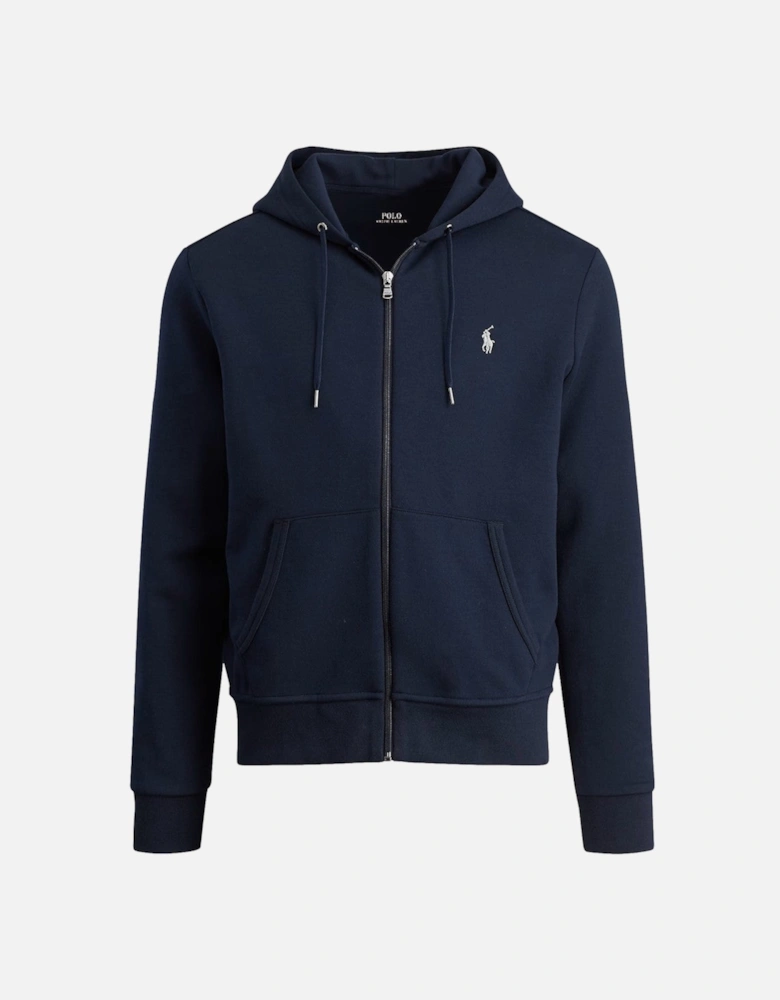 Double Knit Sweatshirt Hoody 002 Aviator Navy