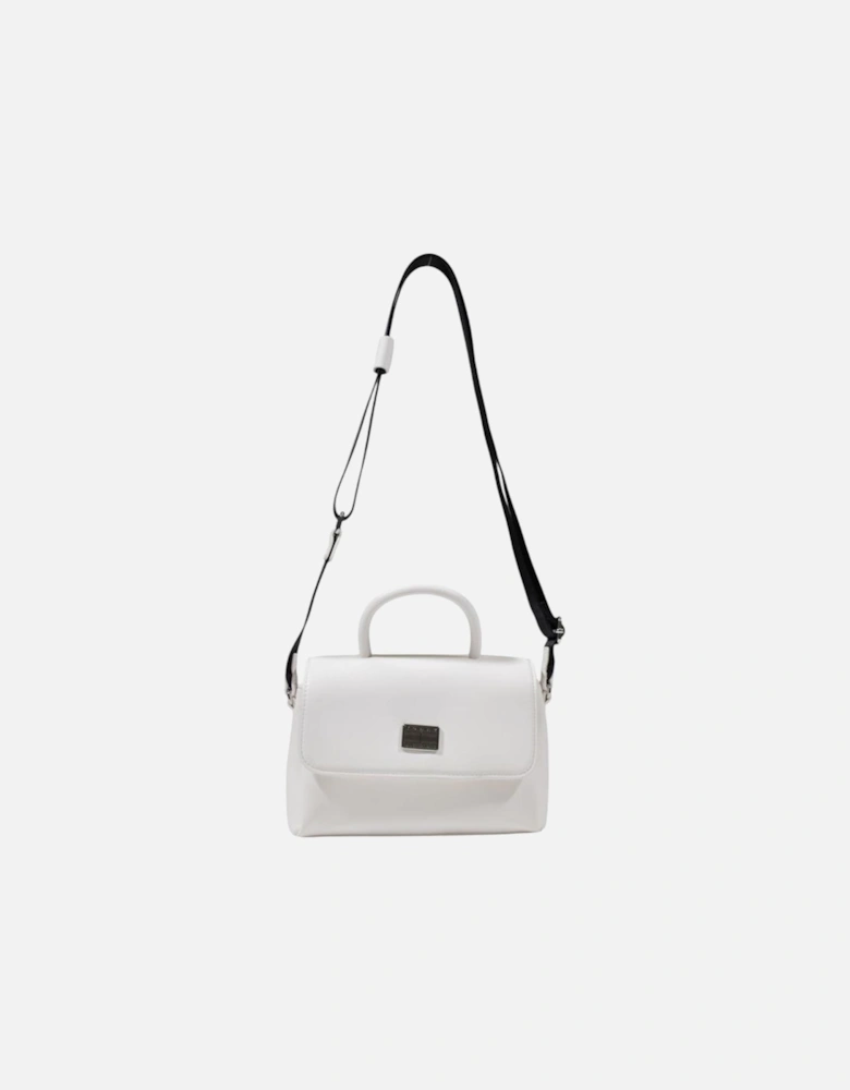 Compact Polyurethane Small Crossbody Bag Women - White Handbags