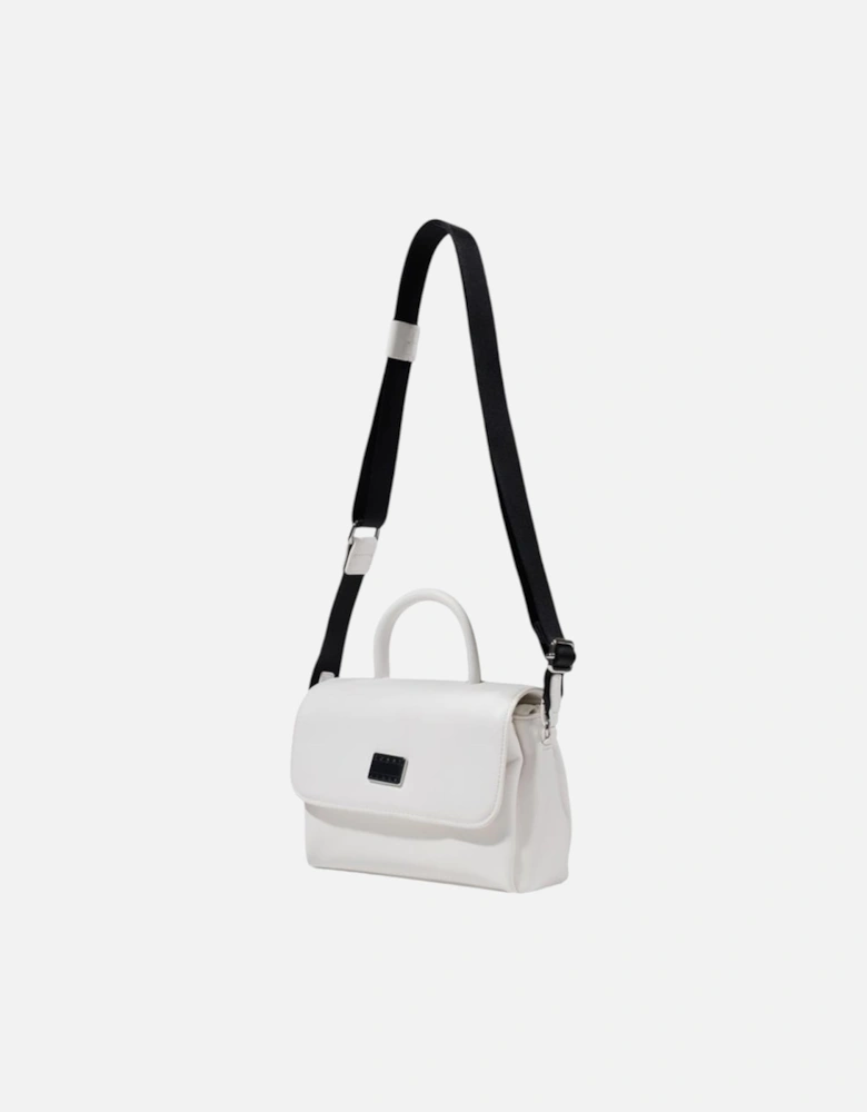 Compact Polyurethane Small Crossbody Bag Women - White Handbags