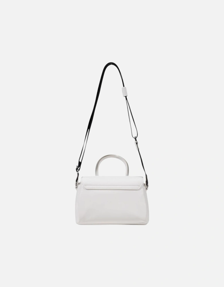 Compact Polyurethane Small Crossbody Bag Women - White Handbags