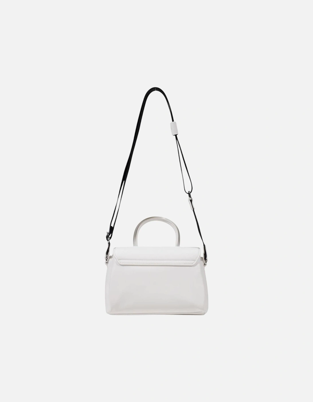 Compact Polyurethane Small Crossbody Bag Women - White Handbags