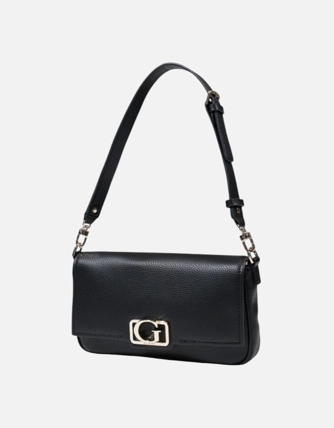 Medium Polyurethane Structured Handbag Women - Black