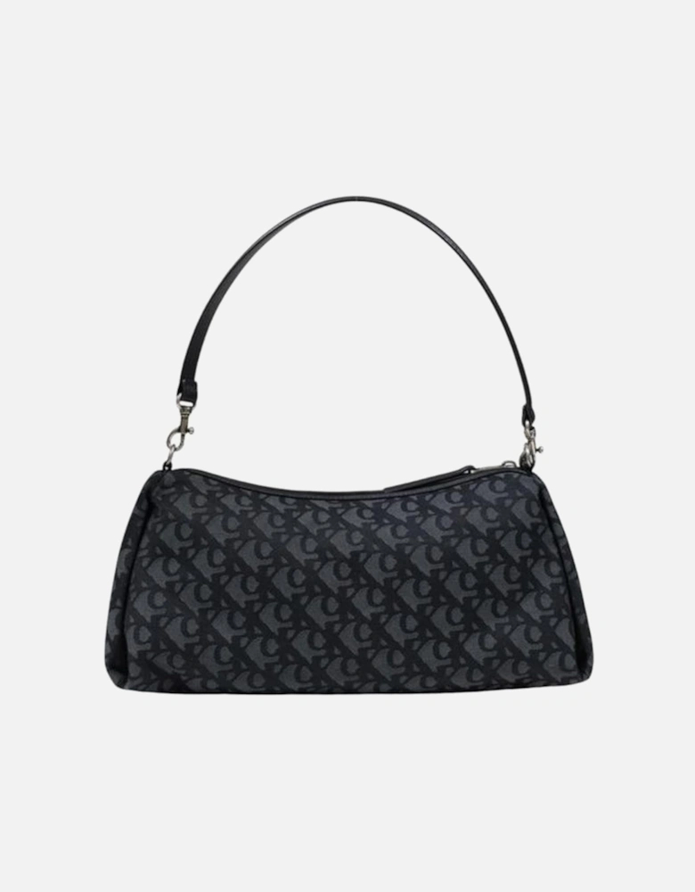 Drop Monogram Medium Shoulder Bag Women - Black Handbags