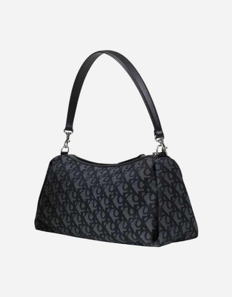 Drop Monogram Medium Shoulder Bag Women - Black Handbags