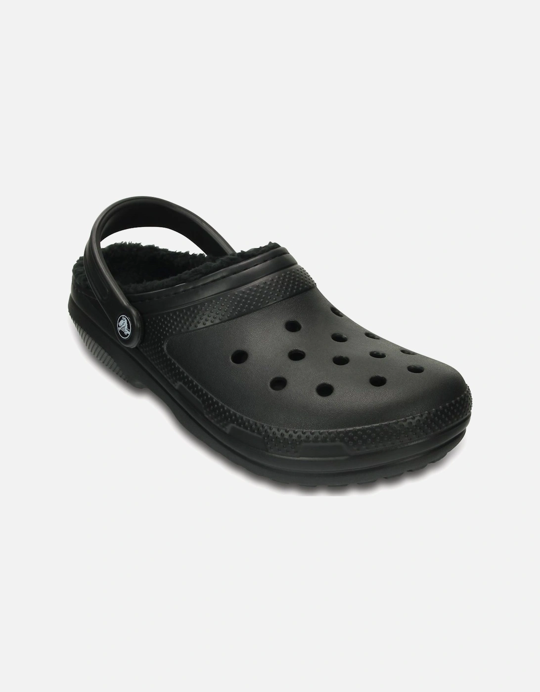 Crocs Men's Classic Lined Mens Clogs - Black - Size: 11
