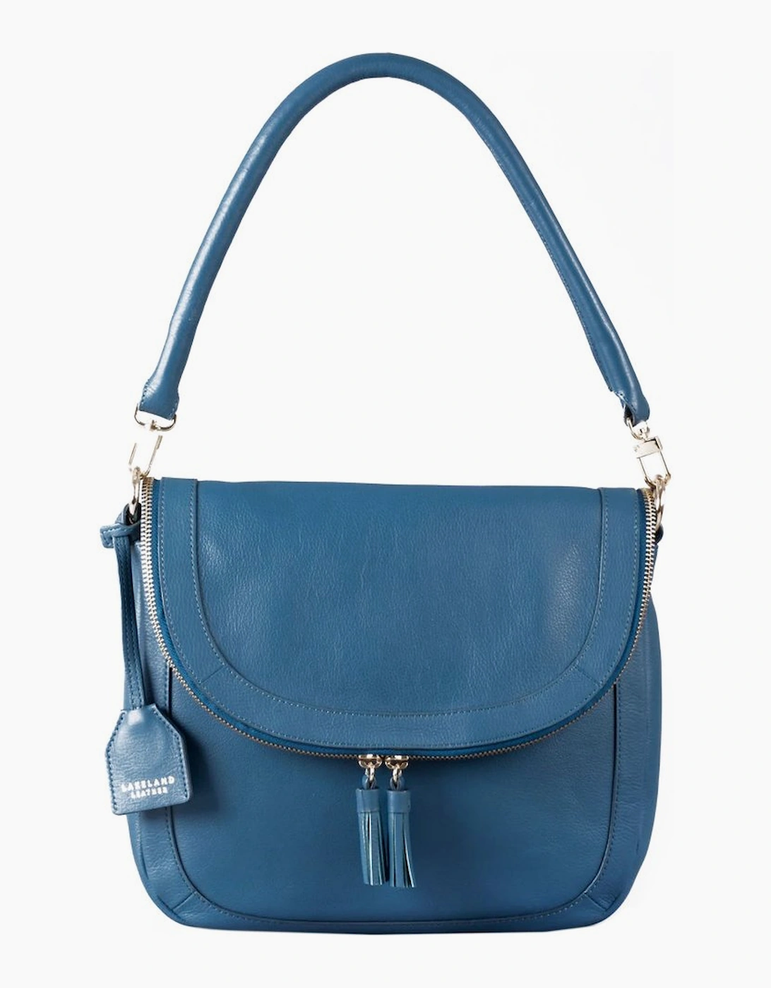 Lakeland Leather Women's Tarraby Womens Shoulder Bag - Blue - Size: ONE size