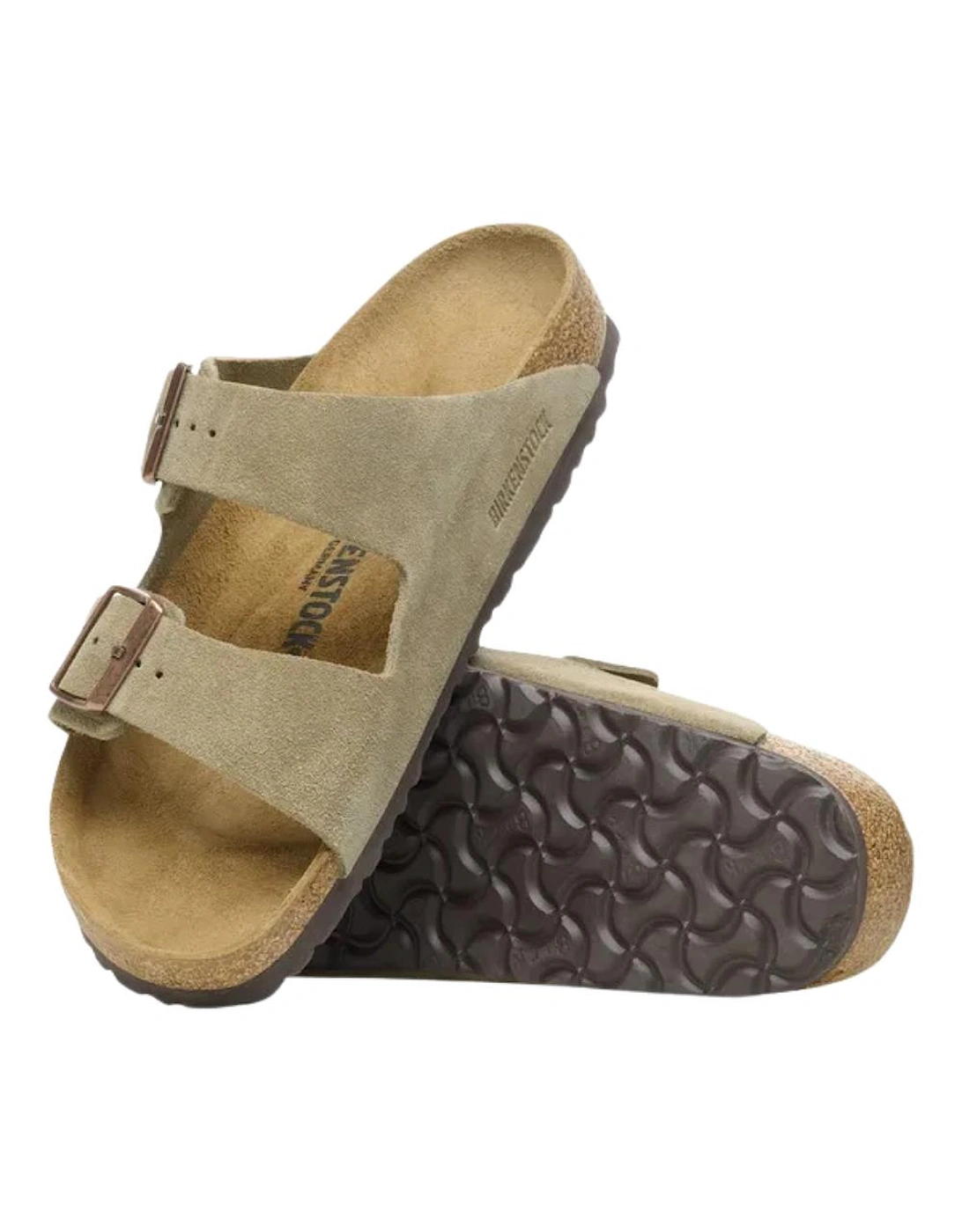 W Suede Leather - Taupe