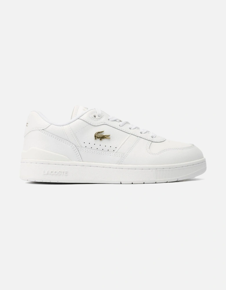 T-Clip Leather Women's White Trainers