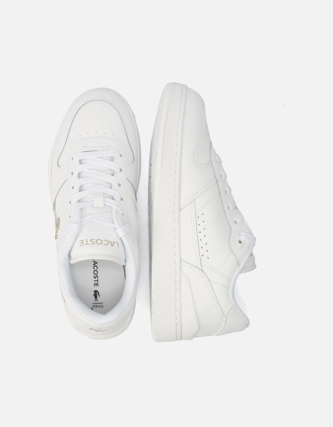 T-Clip Leather Women's White Trainers