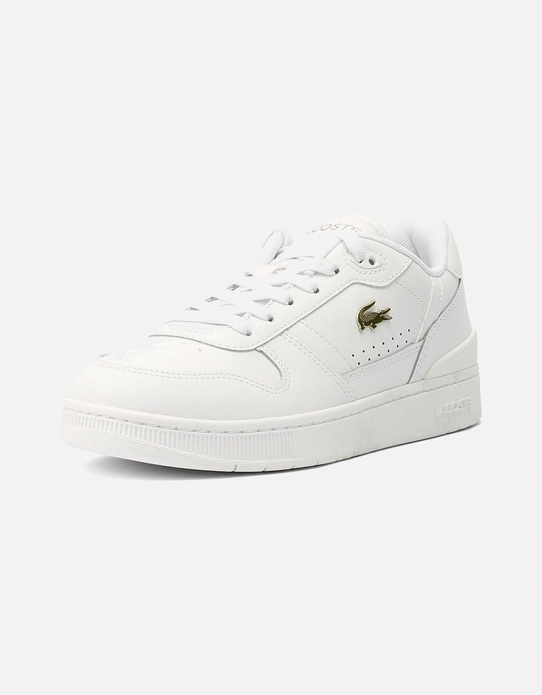 T-Clip Leather Women's White Trainers