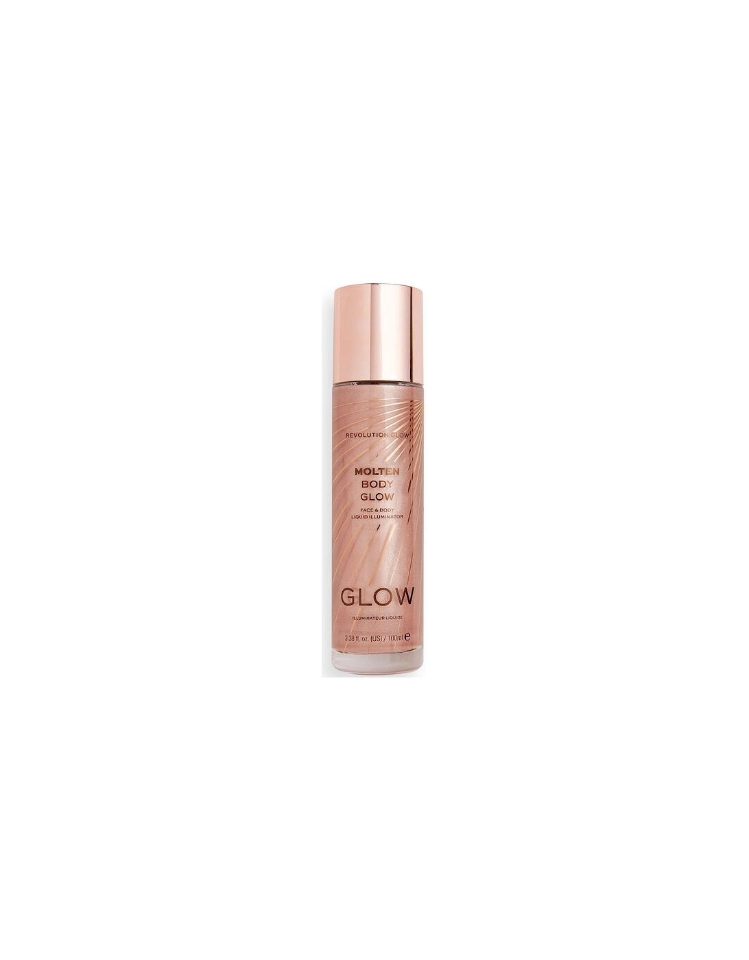 Glow Molten Body Rose Gold Liquid Illuminator, 2 of 1