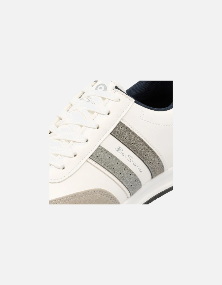 Sokka Men's White/Grey Trainers