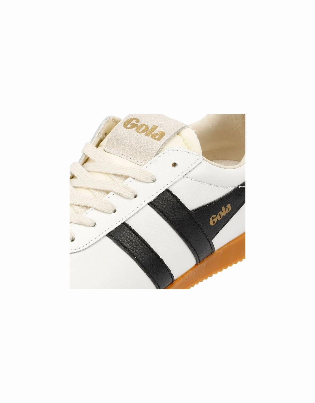 Elan Leather Women's White/Black/Chalk Pink Trainers