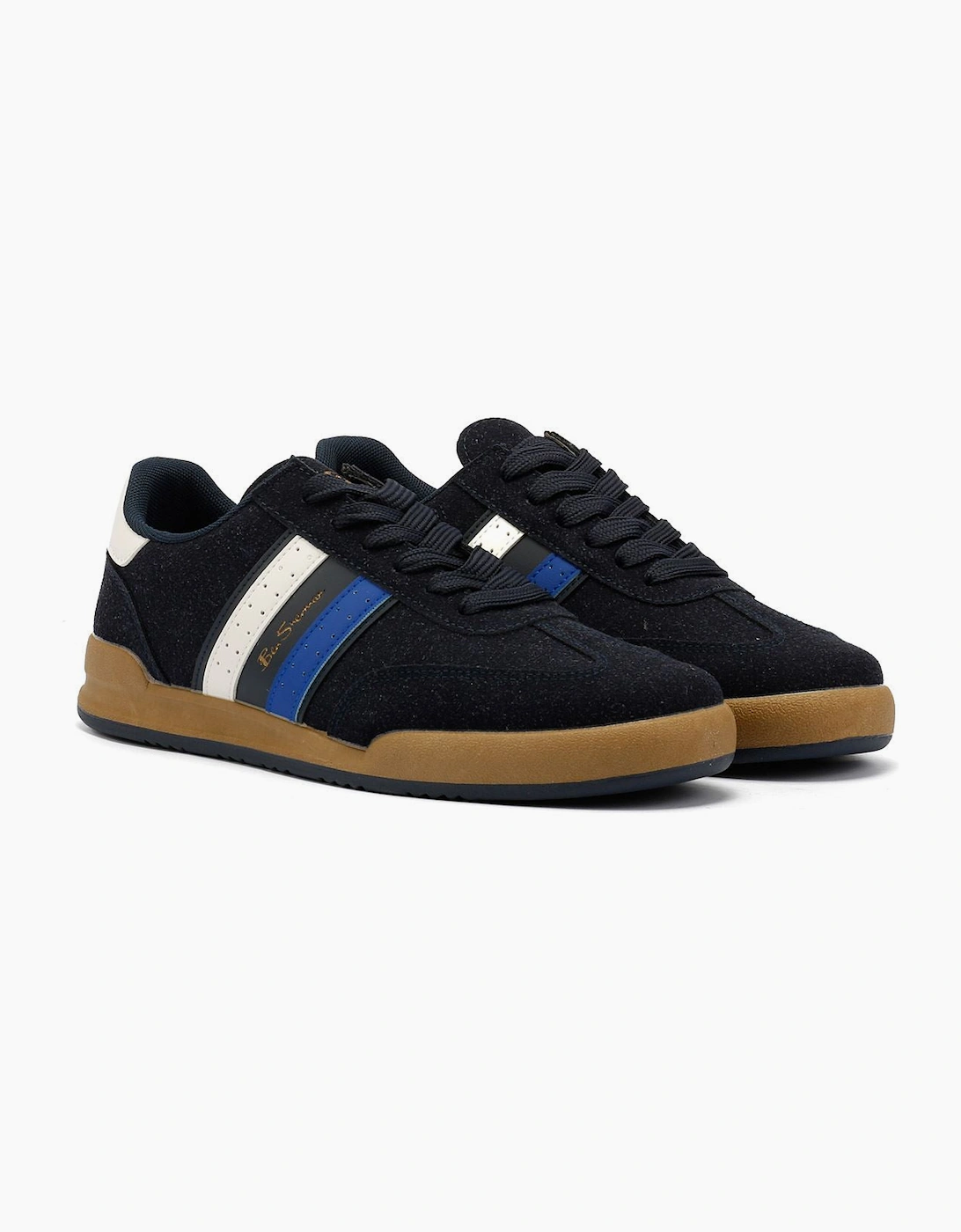 Ben Sherman Men's Navy Sokka Trainers - Size: 7