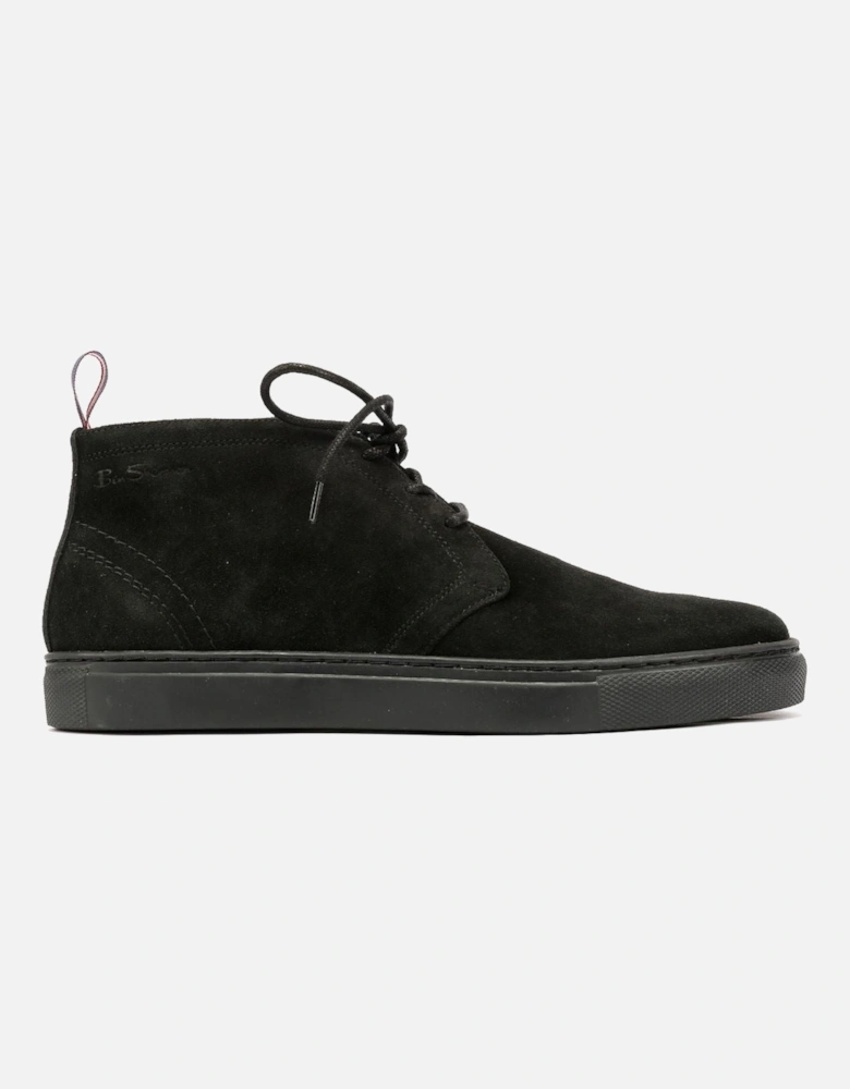 - BS23508 MENS PARKA BOOT BLACK SUEDE