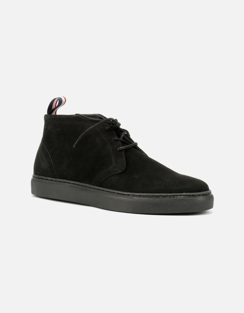 - BS23508 MENS PARKA BOOT BLACK SUEDE