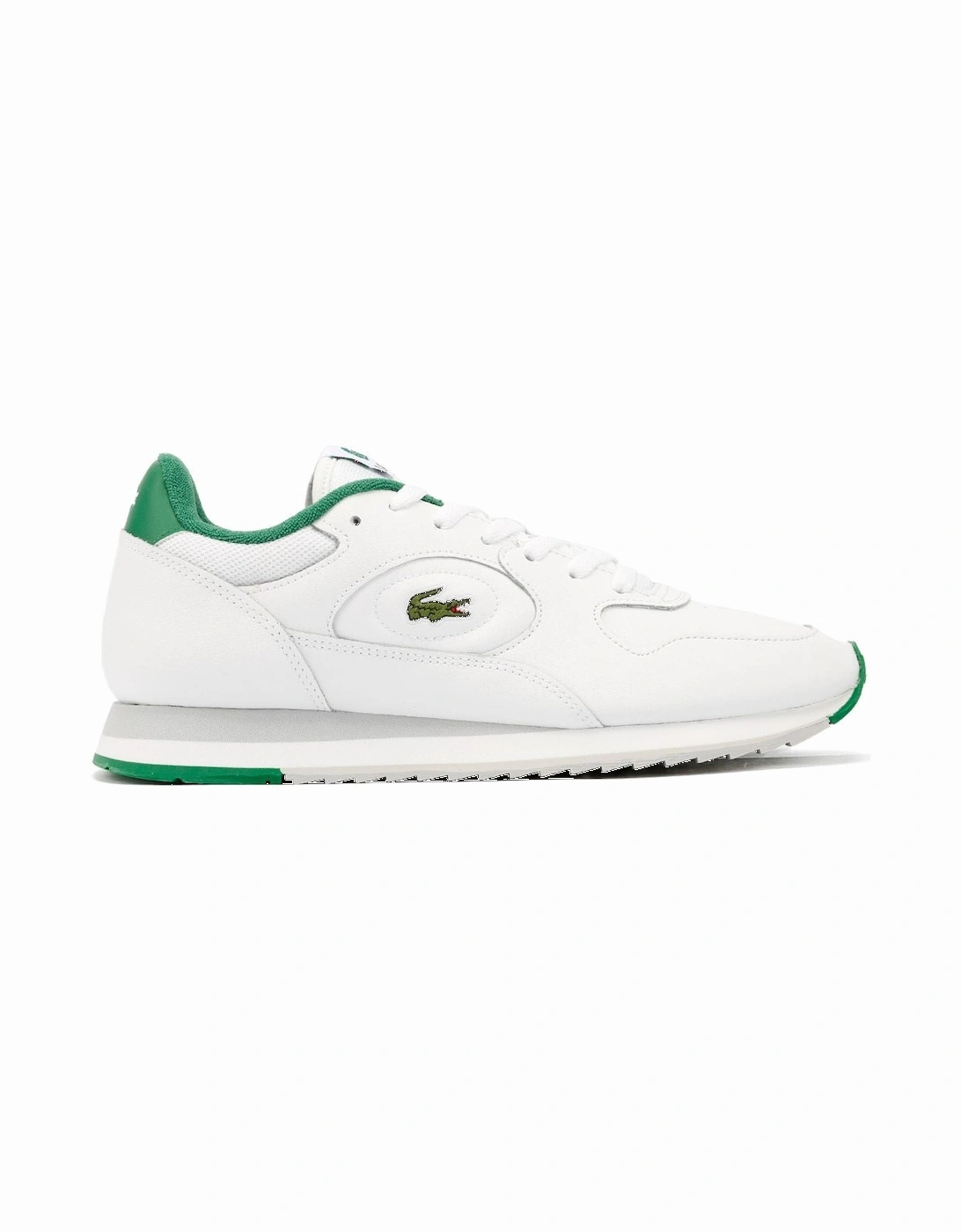 - 49SMA0013-082 MENS LINETRACK WHITE/GREEN