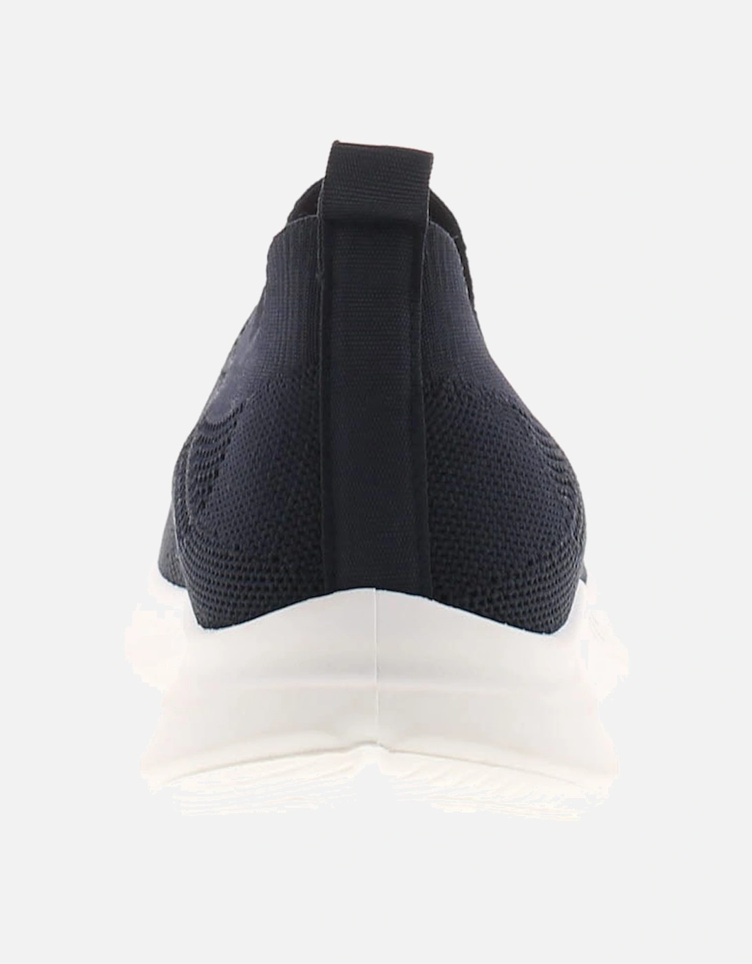 Mens Knitted Trainers Micah Slip On navy UK Size