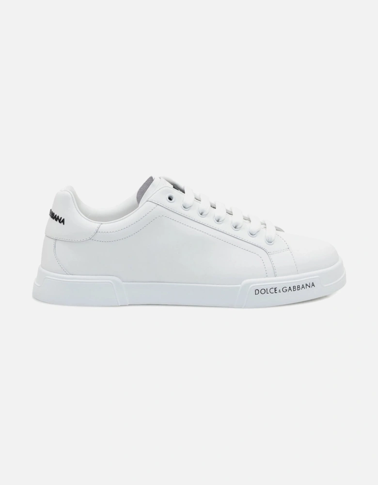 Leather Portofino Sneakers White