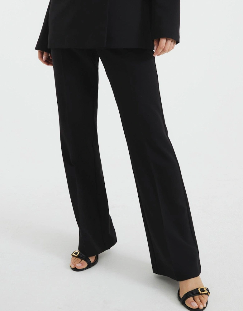 Slim Flare Trouser - Black