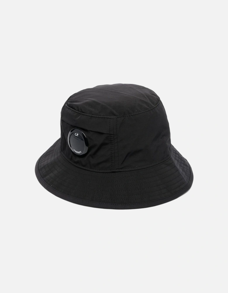 Chrome R Bucket Hat Black