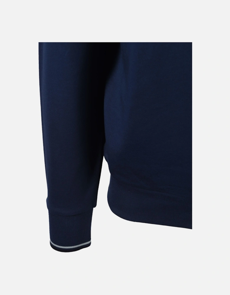 Half Zip Sweatshirt Tennis Blue