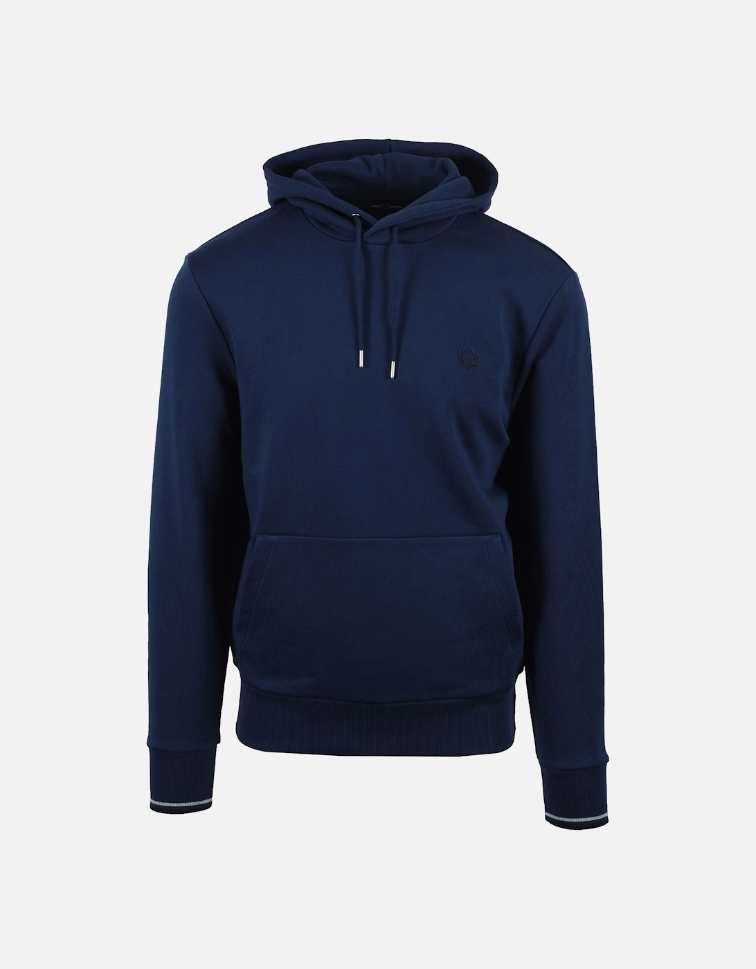 Tipped Hooded Sweatshirt Tennis Blue, 4 of 3