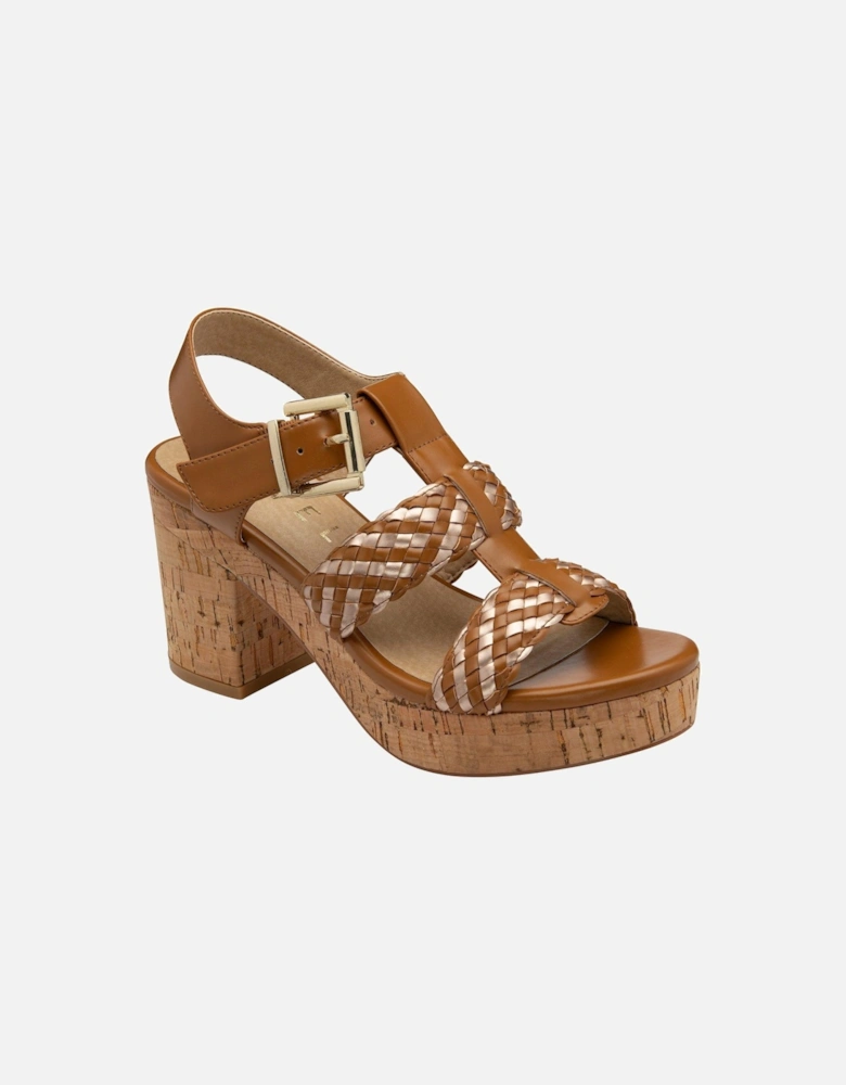 Rewley Heeled Sandals - Brown