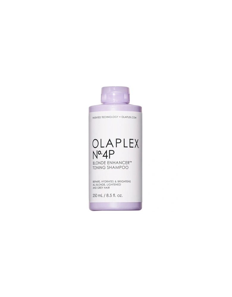 No.4P Blonde Hair Hydrating and Brightening Purple Toning Shampoo 250ml - Olaplex