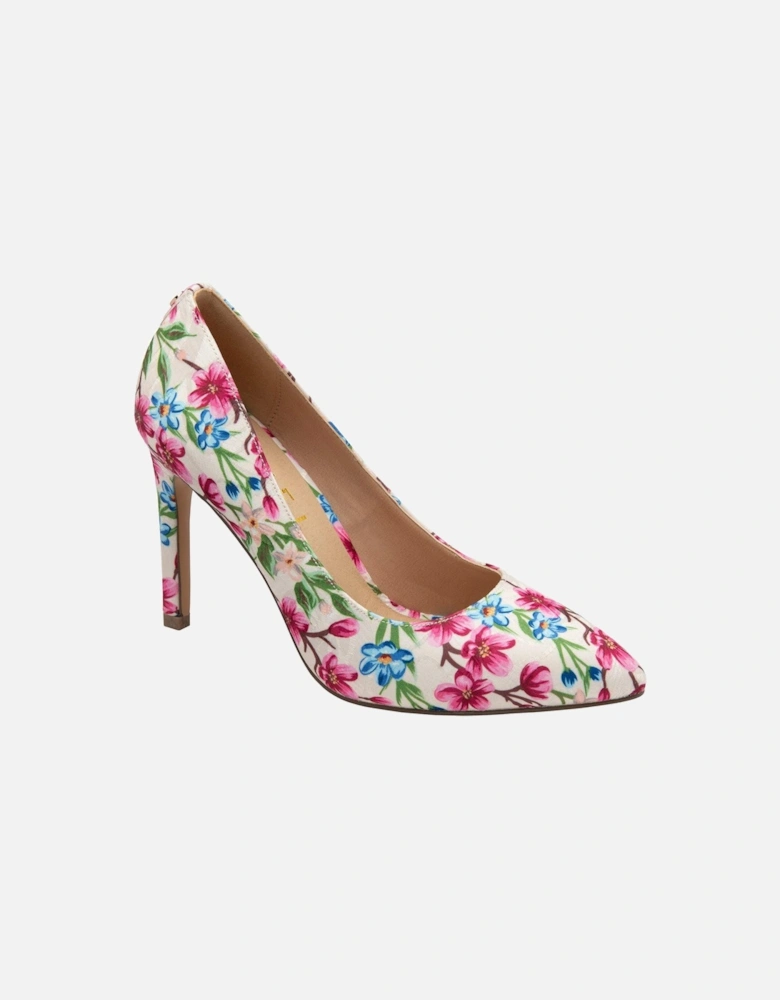 Edson Heeled Shoes - Pink Floral