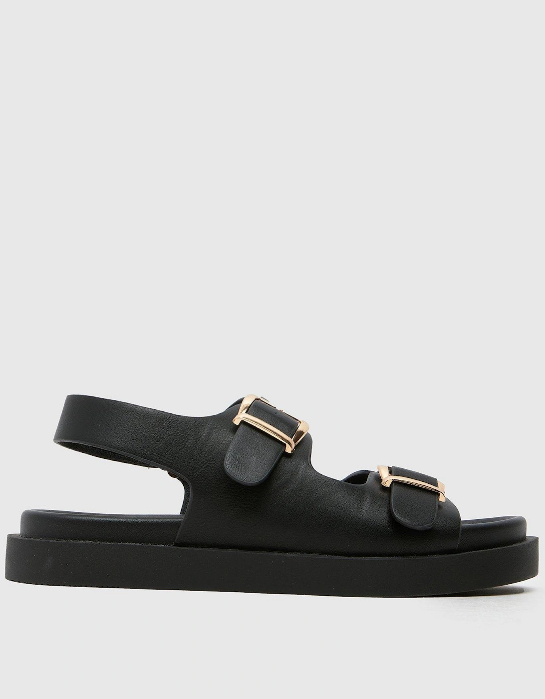 Tabs Youth Double Buckle Sandal - Black, 2 of 1