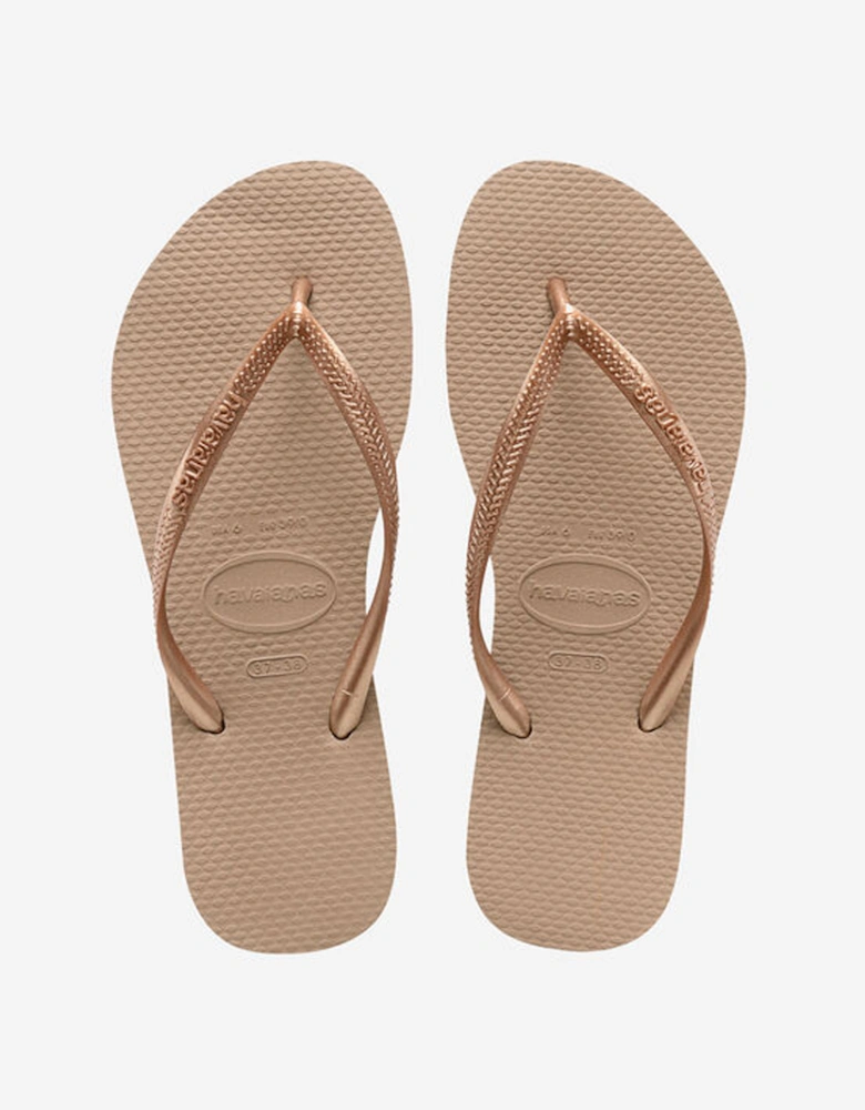 Women's Slim Flip Flop Rose Gold