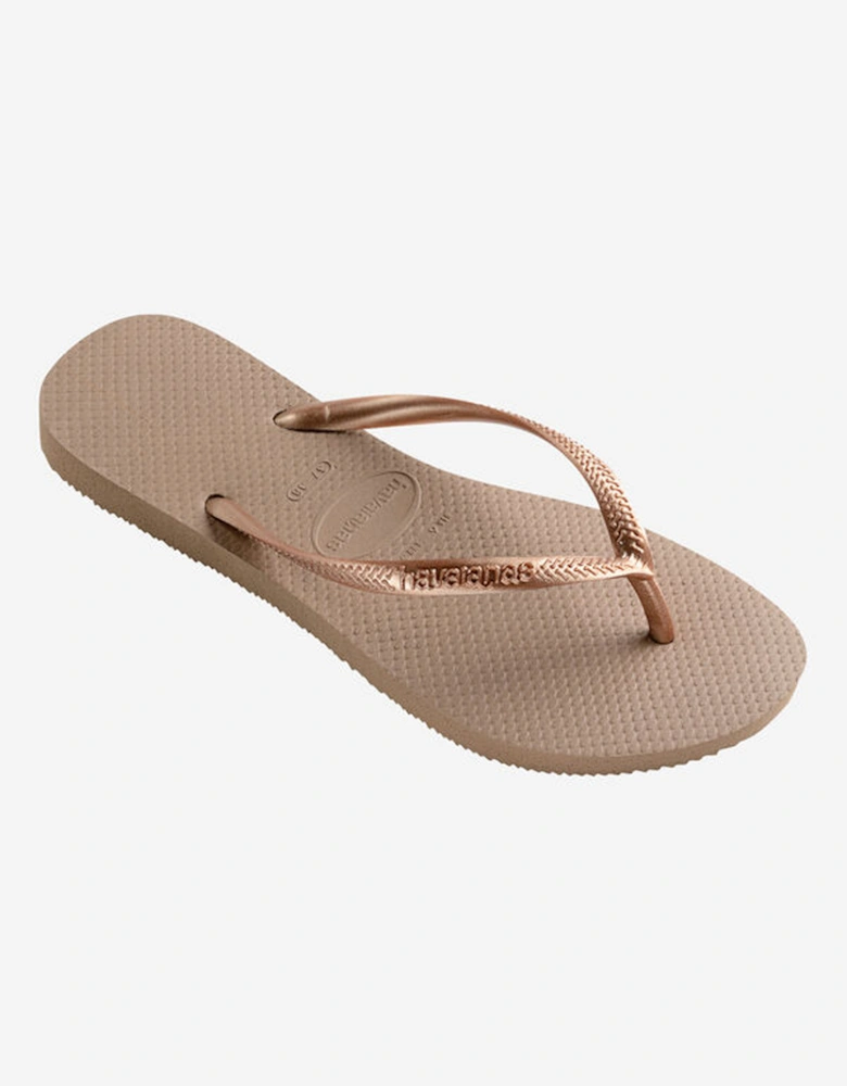 Women's Slim Flip Flop Rose Gold