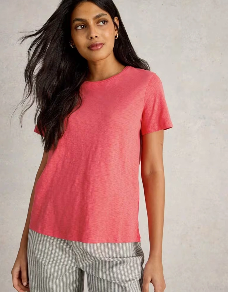 Women's Abbie Tee Mid Coral