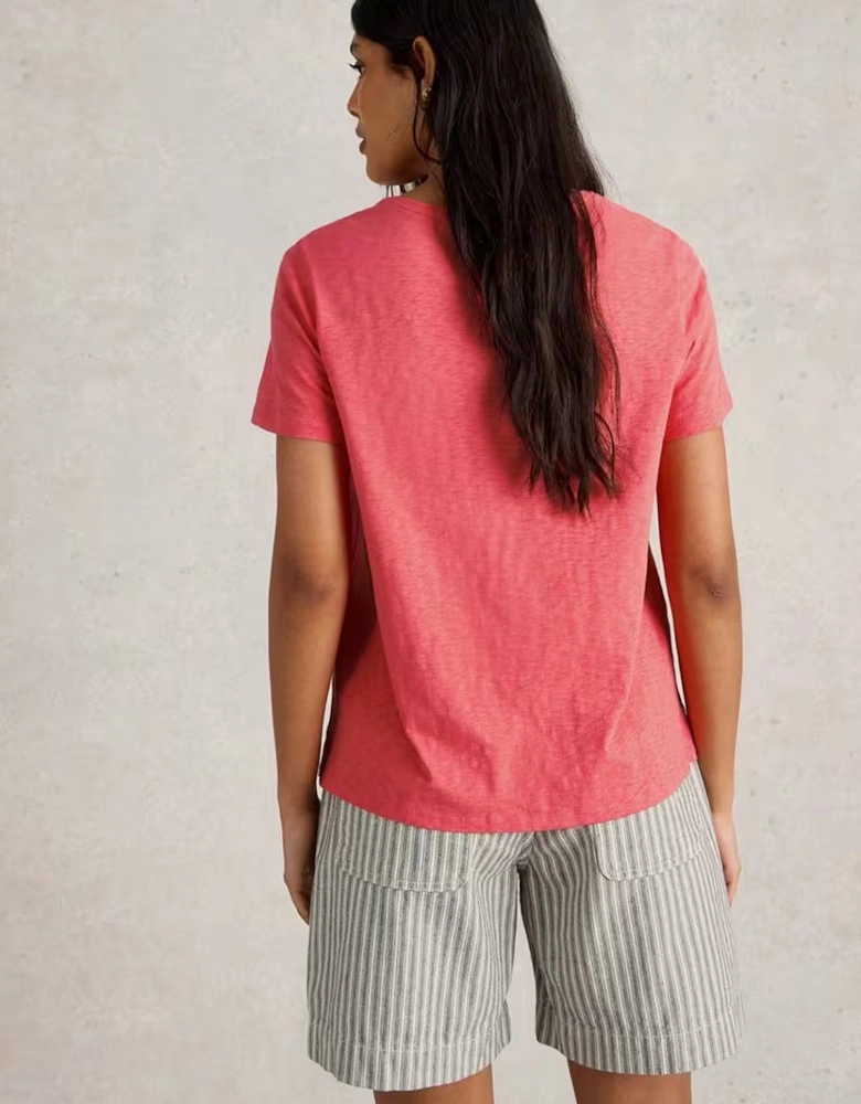 Women's Abbie Tee Mid Coral