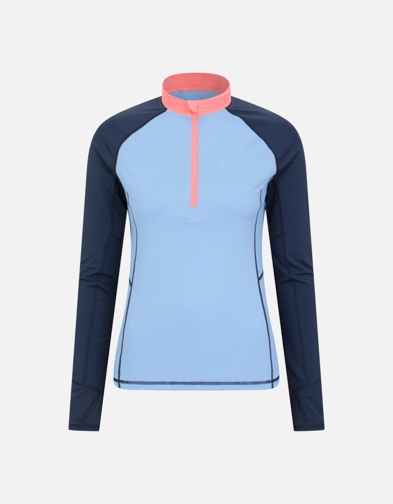 Womens/Ladies Helston Long-Sleeved Rash Guard