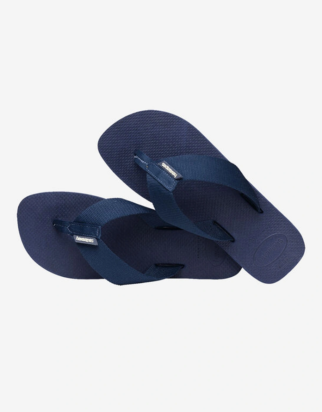 Men's Urban Basic Material Flip Flop Navy Blue