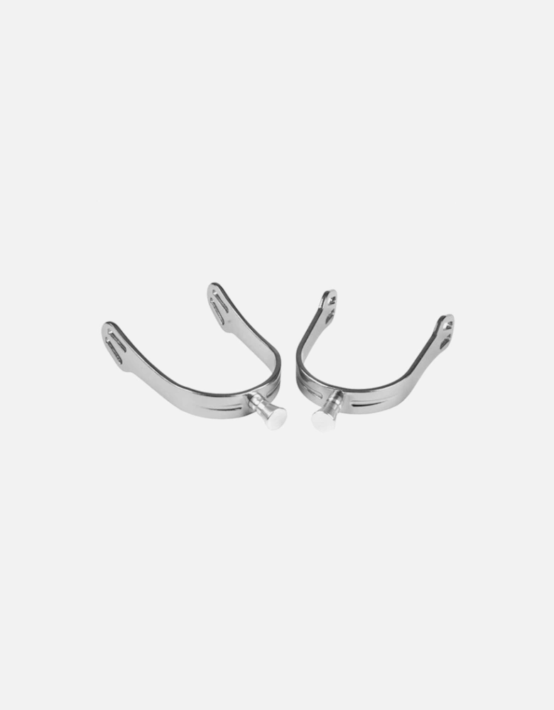 Aluminium Interchangeable Spurs - Silver