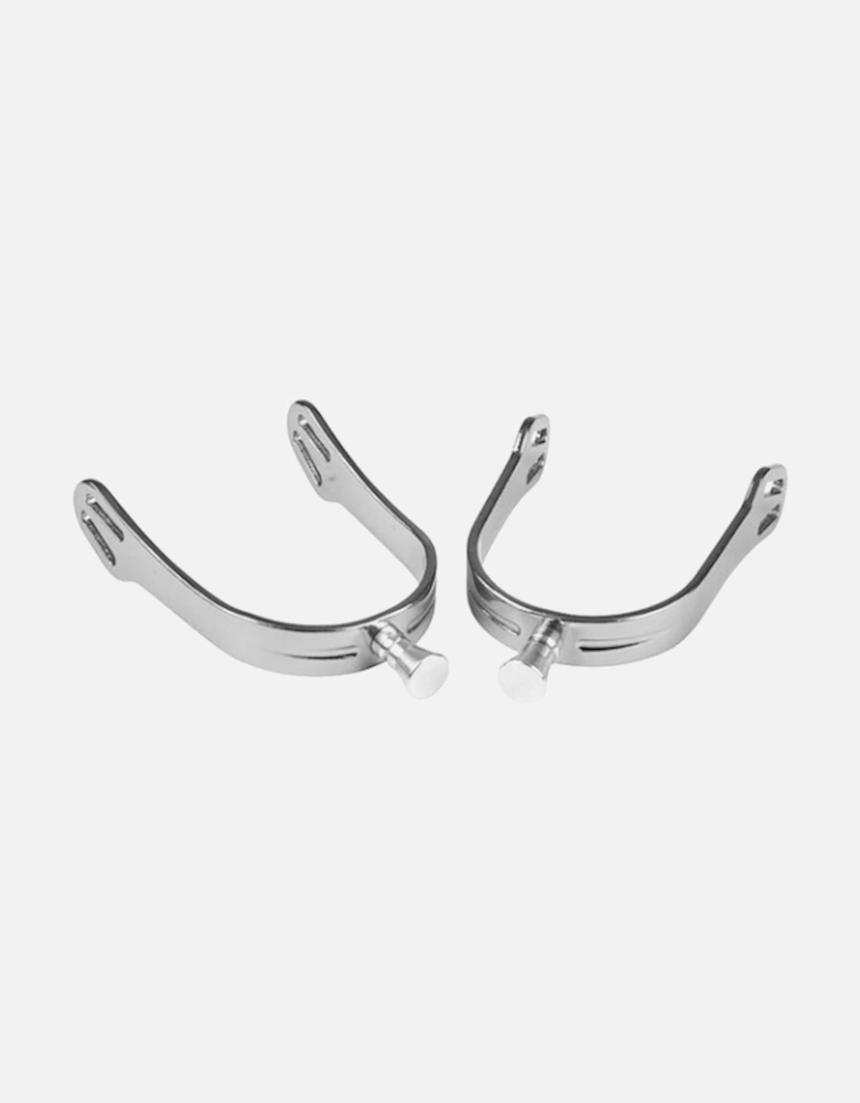 Aluminium Interchangeable Spurs - Silver