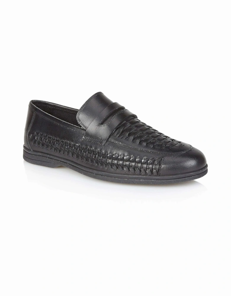 PERTH Mens Loafers Black